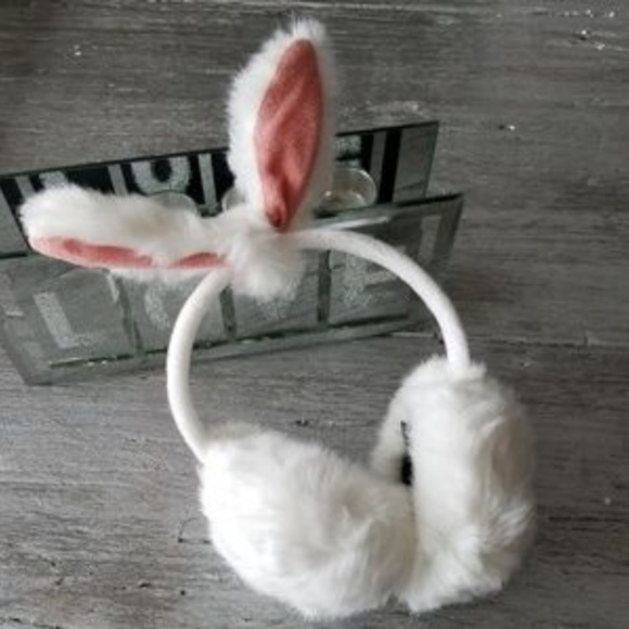 Bunny Earmuffs - Picture 1 of 3
